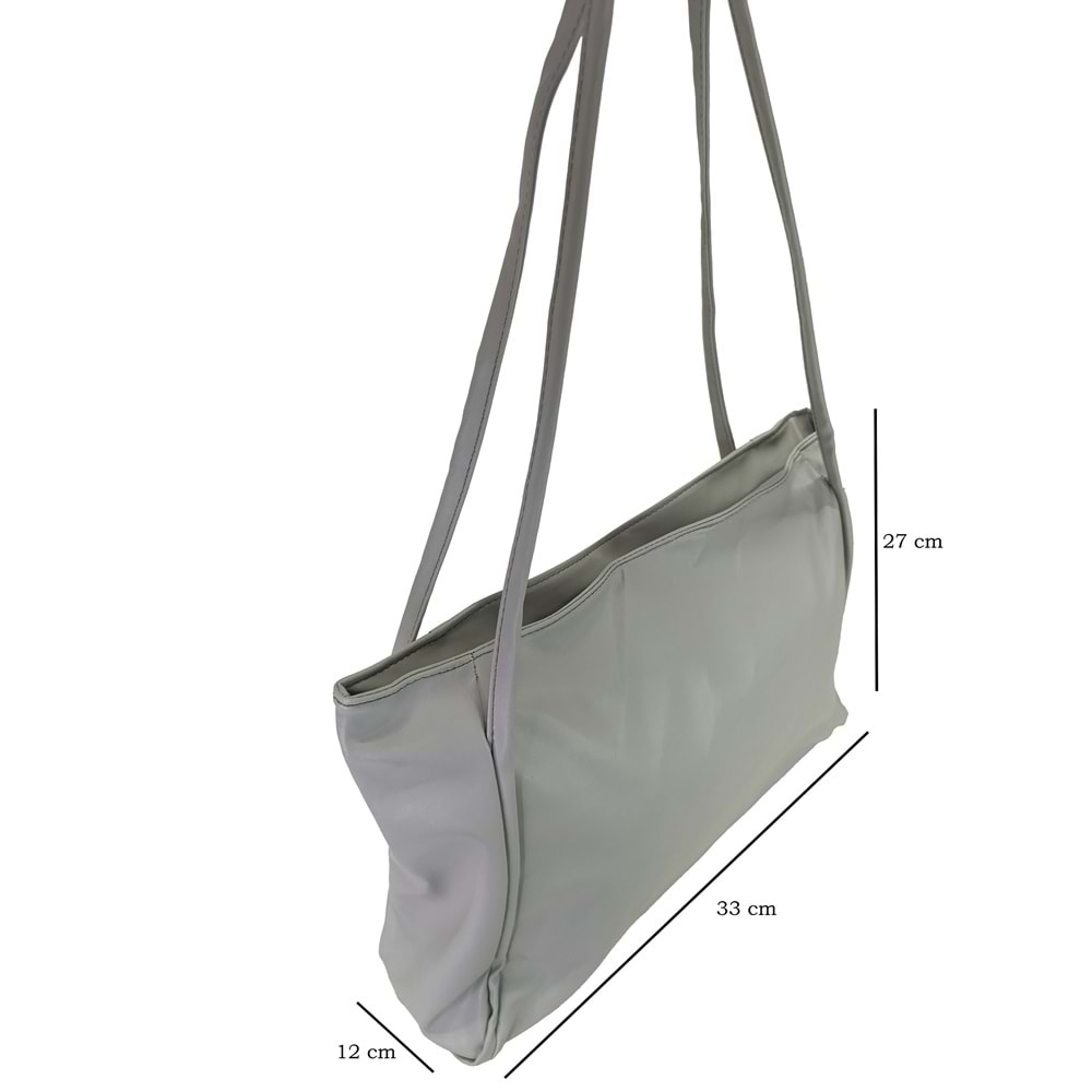 LİVA LV-741 KADIN KOL ÇANTASI - AÇIK GRİ
