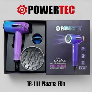 Powertec TR-1111 Delux Plazma Digital Fön Makinası