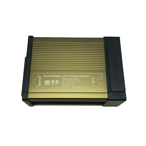 Dış Mekan Yağmur Geçirmez Güç Kaynağı DC12V 400W Trafo